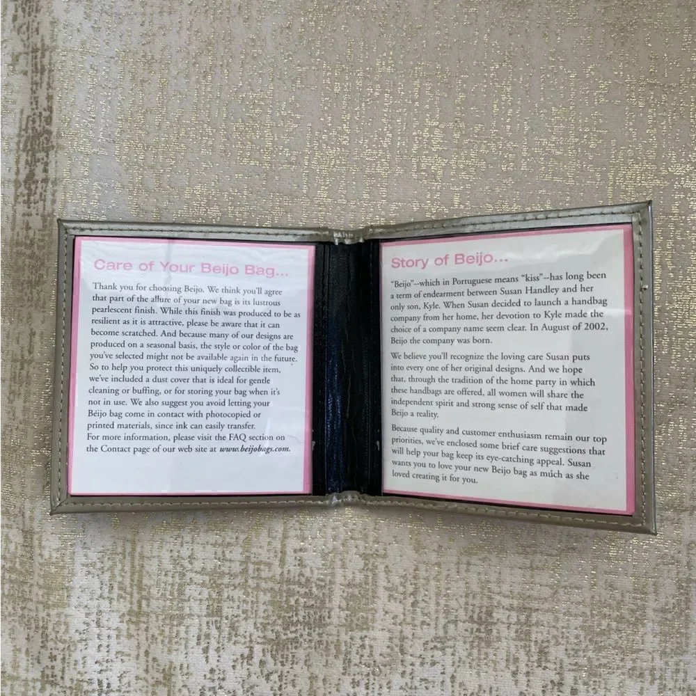 Beijo pewter wallet